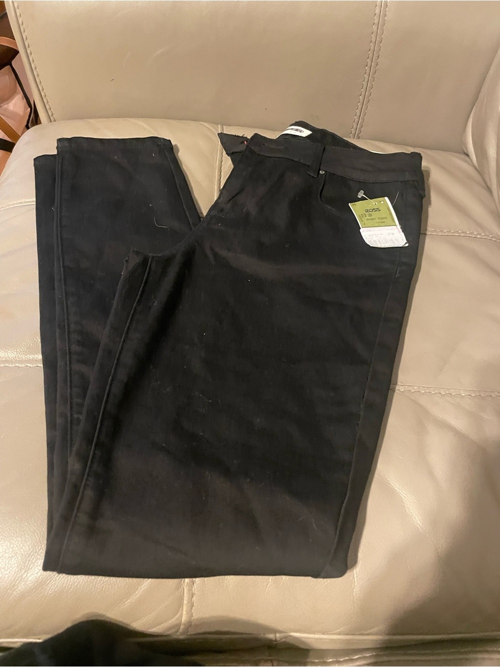 Straight Leg Women's Jeans in Black -Bullhead denim co